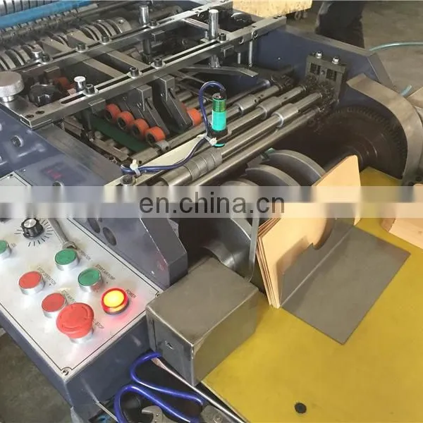 ZF250A Automatic Credit Card Protector Making Machine, RFID Blocking Sleeve Envelope Bag Folding and Gluing Equipment photo-3