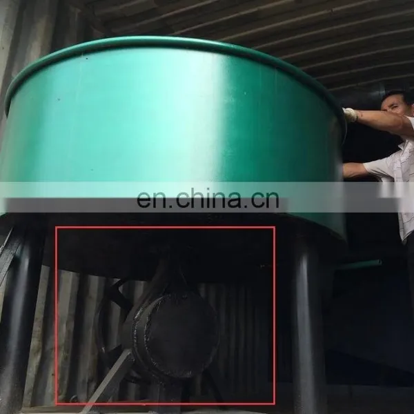 Factory Price Charcoal Briquette Powder Wheel Roller Grinding Mixer photo-5