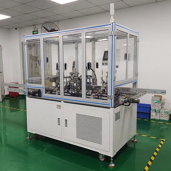 Korea F21 Motor Magnetization Equipment Automotive Special Motor Magnetic Tile Assembly Solution photo-4