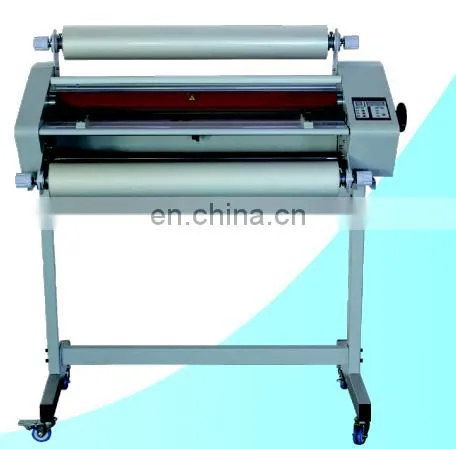SRL-D68 High Quality Max Laminating Width 630Mm Hot and Cold Double Side Roll Laminating Machine With Shelf photo-4