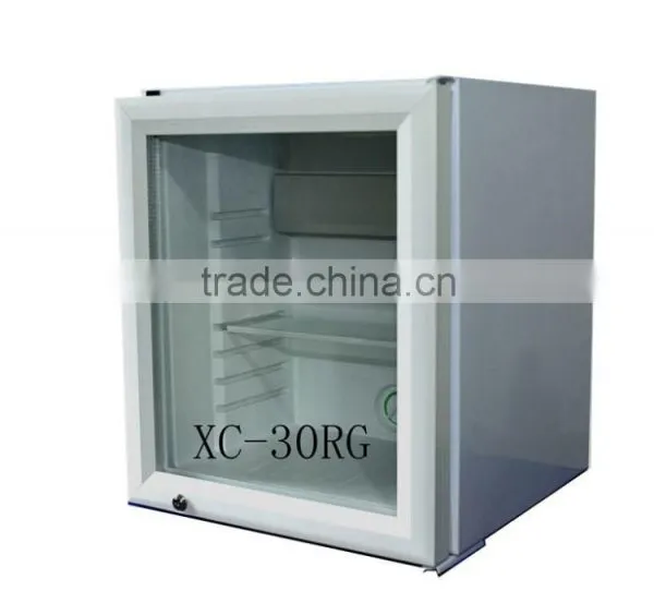 Noiseless Absorption 12V 24V 220V Glass Door Refrigerator With CB CE CCC photo-2
