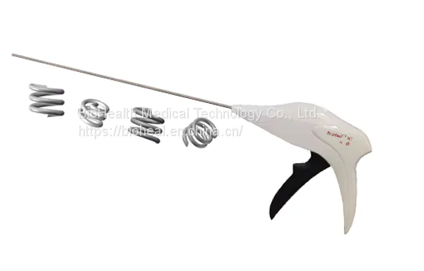 Disposable Titanium Surgical Mesh Fixation Hernia Tacker for Hernia Repair Non Absorbable