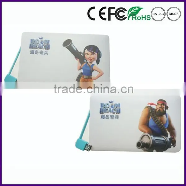 2015 Credit Card Power Bank Usb With 2500mah photo-3
