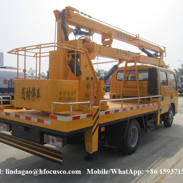 Dongfeng 12 Meters Aerial Platform Trucks photo-3