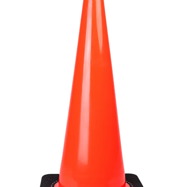 70cm/28′′ Red Color PVC Road Safety Reflective Traffic Cone photo-2