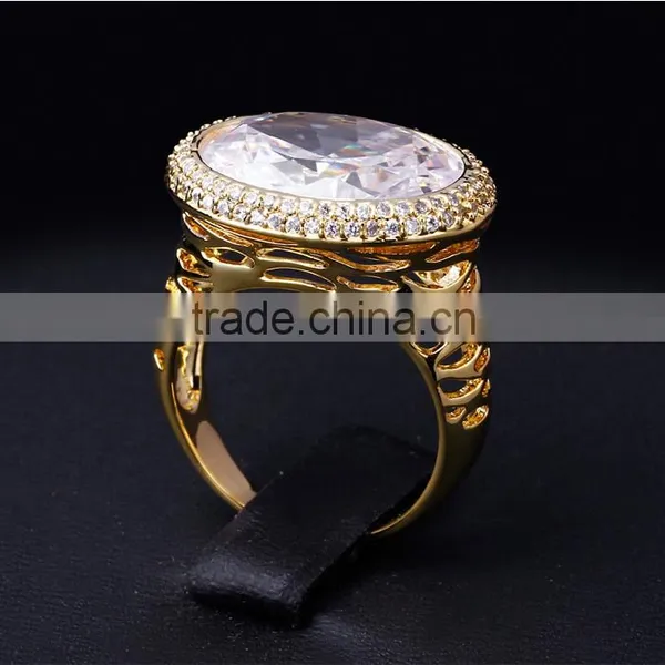 Lead Free Wedding Accessory Top AAA Quality Cubic Zirconia Anniversary Ring photo-5