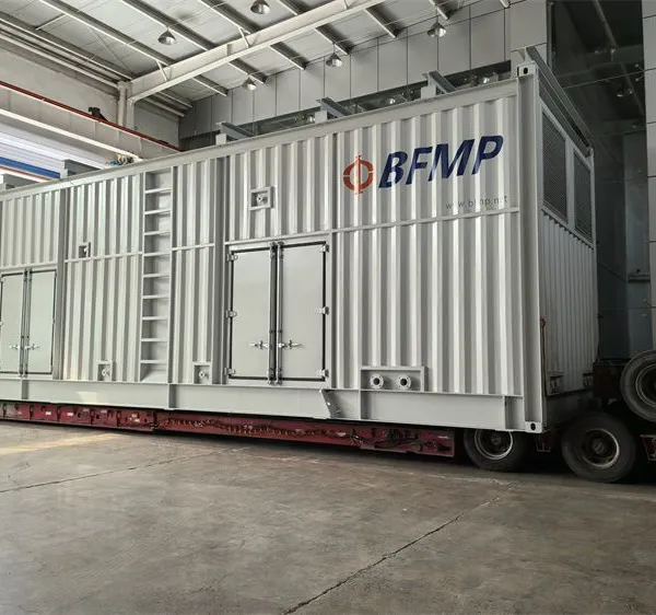 BF-icabinet 1MW Mobile Containerized Gas Generator Sets for Cogeneration,refuse Landfill and Farms Gas Power Plant
