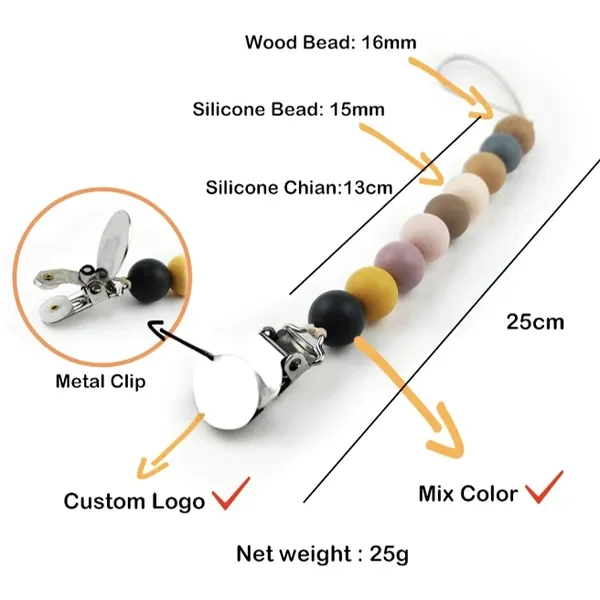Silicone & Wood Bracelet – Adjustable, Lightweight, Durable Wristband – Customizable OEM Fashion Accessory photo-2