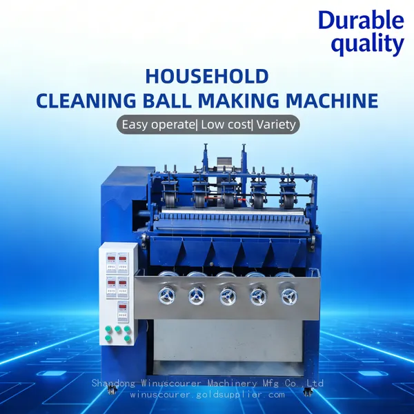 Factory 5 Wire 5 Balls Steel Scourer Ball Making Machine Reliable Industrial Manufacturing Machinery photo-2