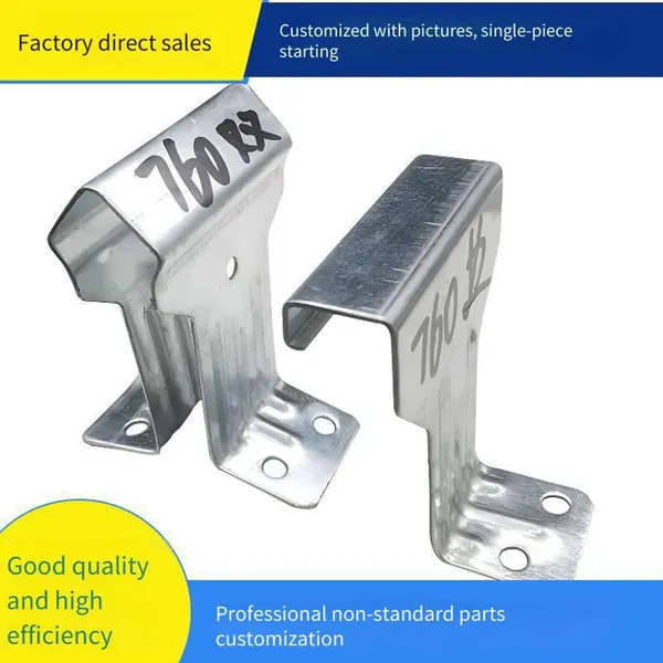 Steel Structure 820/760 Color Steel Tile Brackets, Angle-chi 840 Galvanized Zigzag Hidden Fastener Tile Clips, Hongxinyuan Steel Structure photo-4