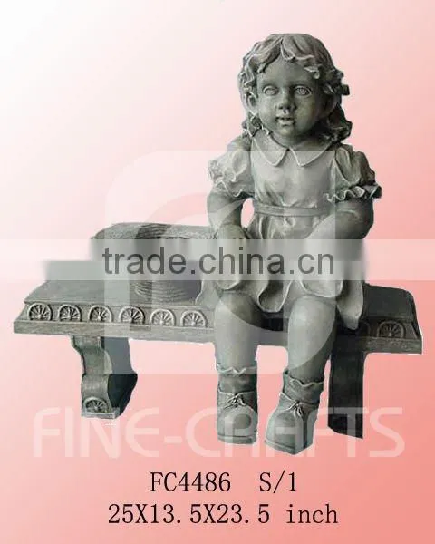 Girl Garden Sculpture Handicrafts