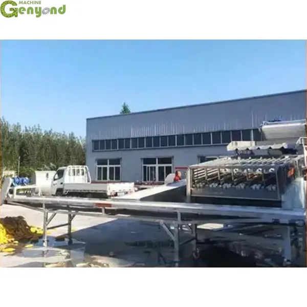 Genyond Factory Automatic Sweet Green Corn Peeling Machine With Good Service photo-5