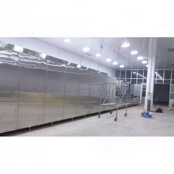 Individual Industrial IQF Food Freezing Shock Blast Freezer Tunnel Quick Fast Freezing Frozen Fish Machine