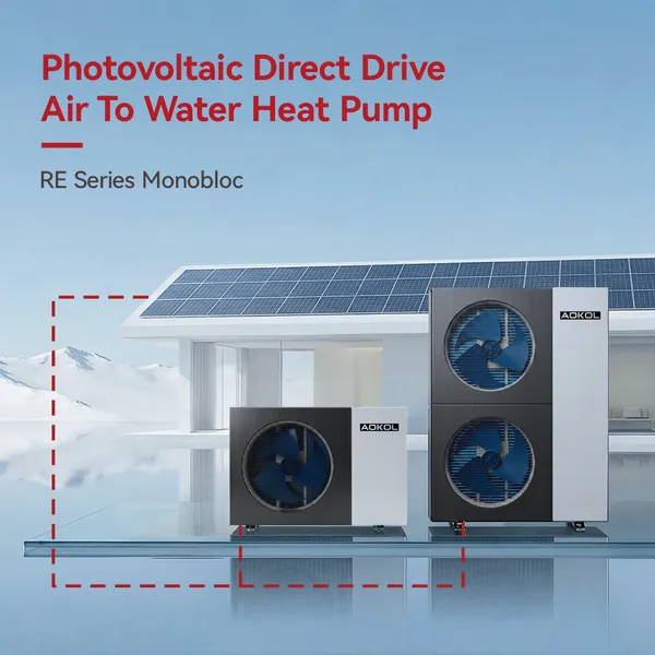 R290 Monobloc Heat Pump 18kW Air to Water Heat Pump CE Keymark ERPA+++New Energy Air Source Heat Pump China PV Direct Drive Hot Water 75℃ photo-2