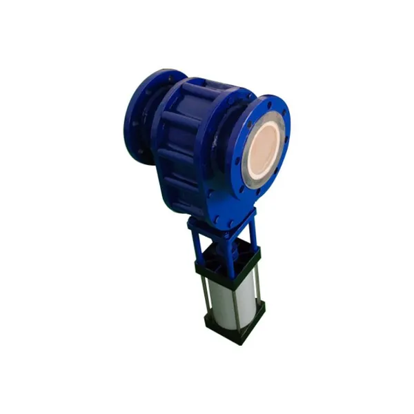 Manufacturer Direct Sales of High-quality Pneumatic Ceramic Double Gate Valve photo-3