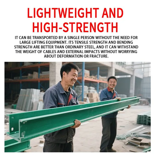Closed Waterproof FRP Trough Cable Tray Dustproof Fiberglass Tray for Tunnel Underground Project photo-4