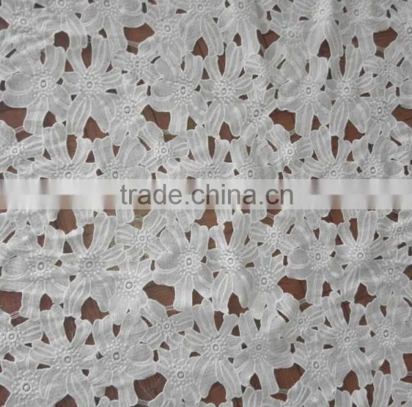 Wholesale Milk Silk Lace Trim Embroidery Lace Accessory for Clothing Design for Wedding Dress photo-4