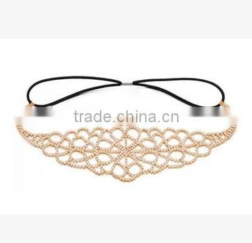 Europe and the United States Bride Luxury Shiny Diamond Crystal Stone Hair Band photo-5