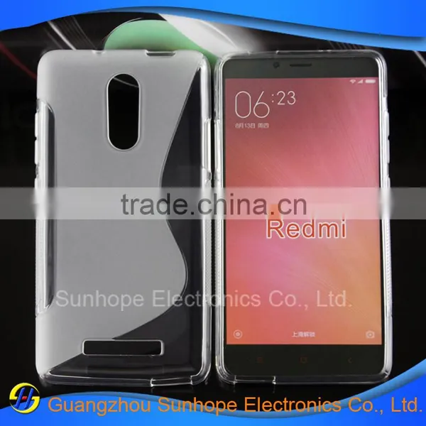 S Line Design Tpu Cell Phone Covers for Xiaomi Redmi Note 2 Pro photo-3