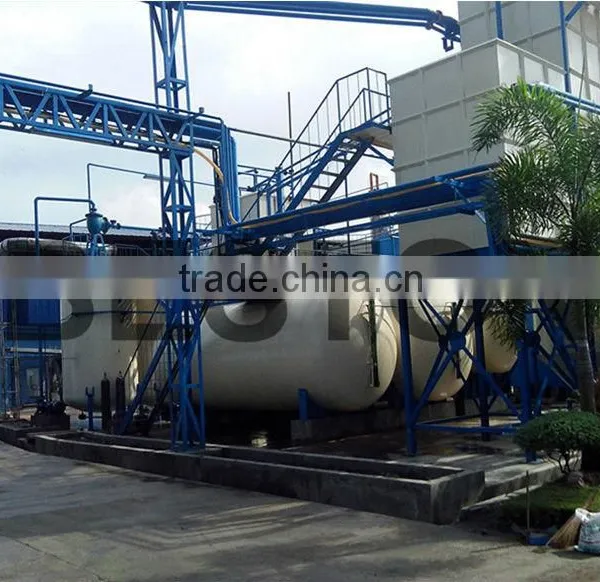 Automatic Used Plastic Oil Refining Unit Waste Oil Recycling Machine Used Tire Oil Distillation System photo-2