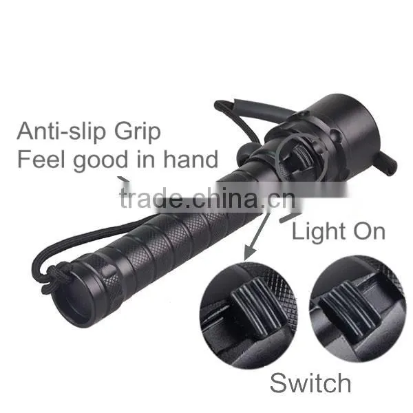 Waterproof 3800 Lumens 3 LED XML T6 Diving Torch With Carry Strap YT-63 photo-4