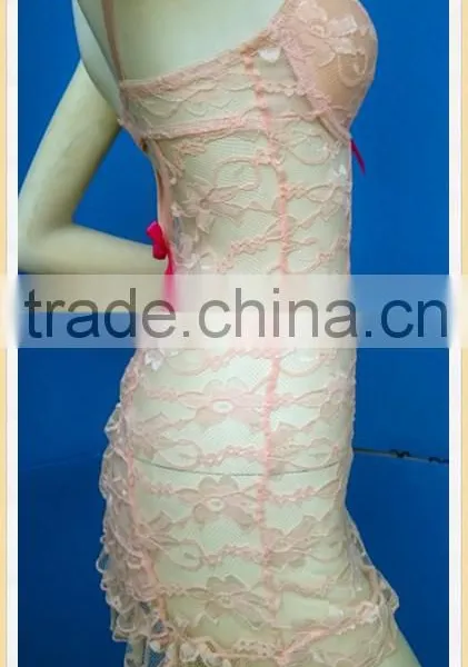 Sex Wholesale Cheap Lady Lingerie Underwear, Sexy Lace Babydoll photo-3