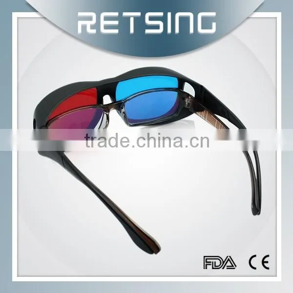 2015 Universal Type 3D Glasses/Red Blue Cyan 3D Glasses Anaglyph 3D Plastic Glasses photo-6
