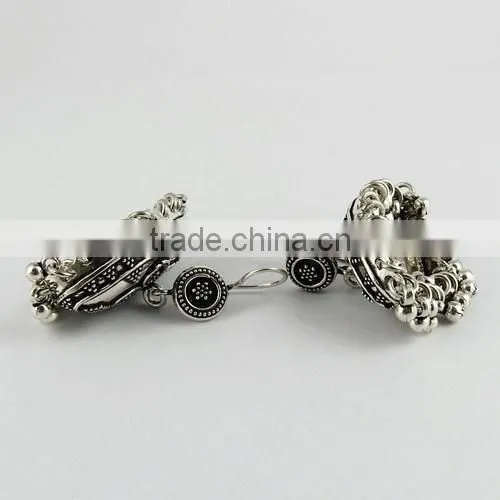 Excellent Oxidized 925 Sterling Silver Earring, Sterling Silver Jewellery, Indian Silver Jewellery photo-5