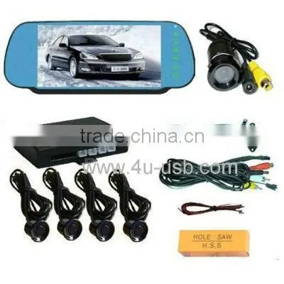 7 inch Rearview Mirror LCD Monitor Car Rear view System