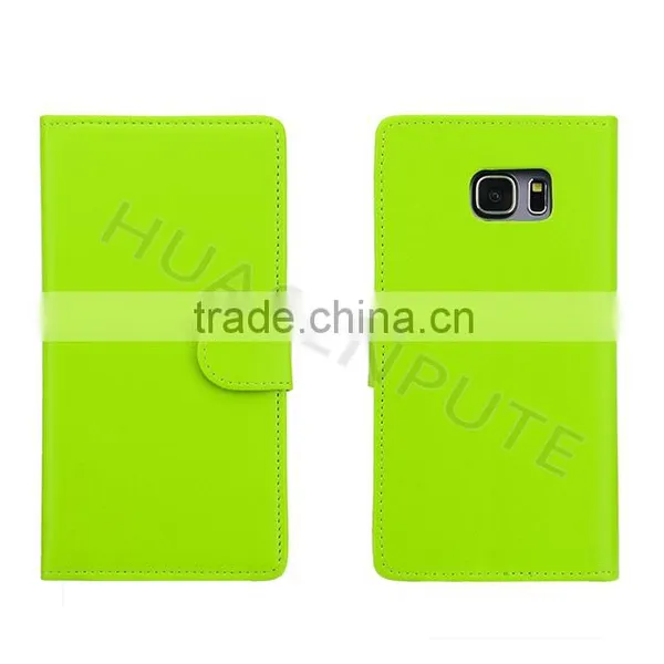 China Factory Insert Card Leather Case For Samsung Galaxy S6 Edge Plus photo-3