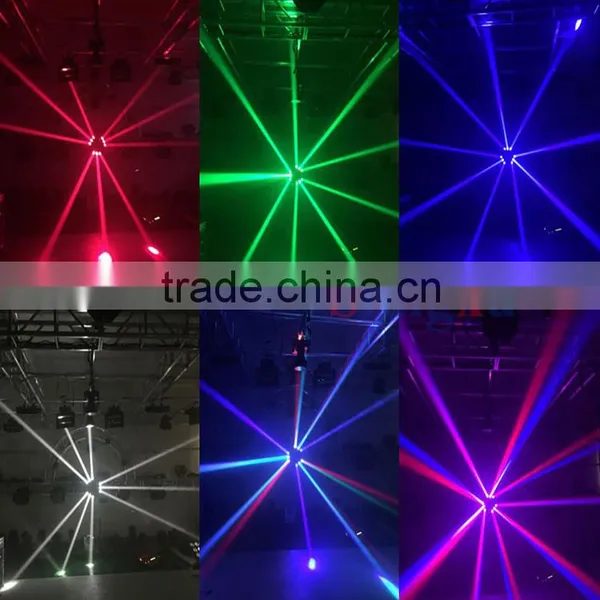 Adj Kaos 9 Heads 10w 4 In1 Beam Bar Led Moving Head Spider Light photo-6
