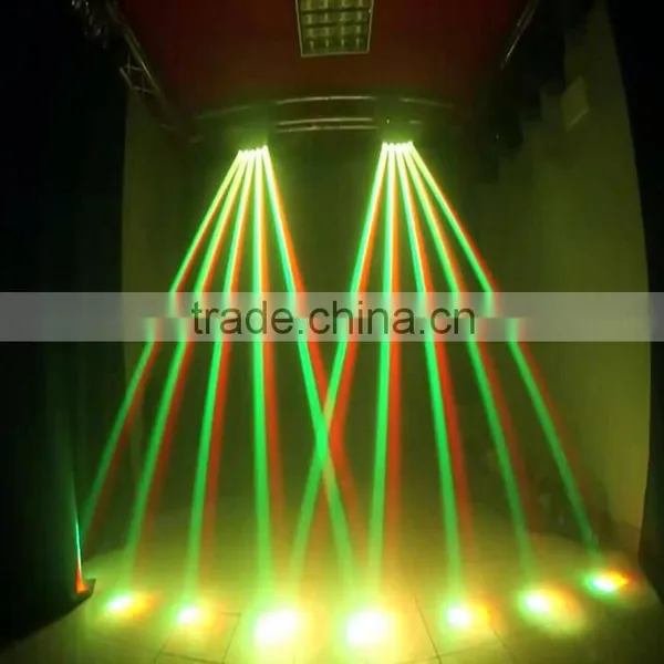 8*10w RGBW Led Spider Dmx512 Moving Head Beam Light Professional Stage Effect Lighting photo-5