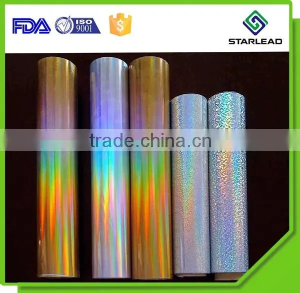 Silver Metallized Pet Holographic Film for Printing Lamination photo-2