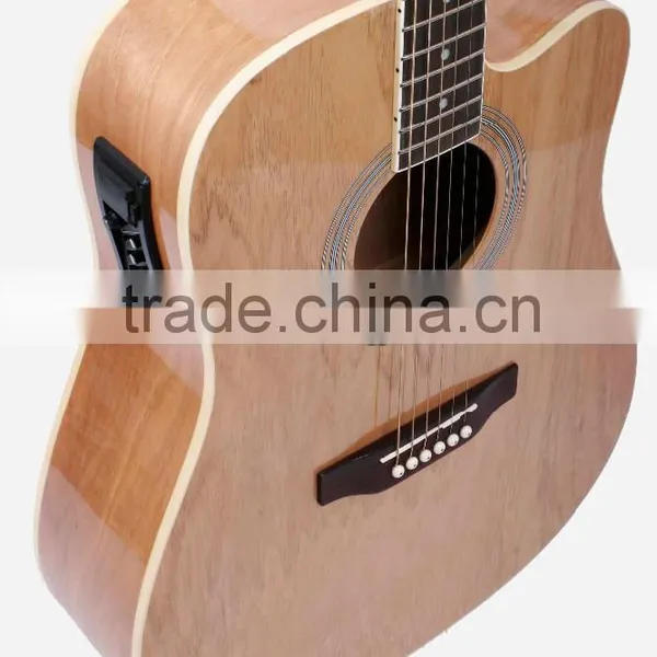 ALL SOLID ACOUSTIC GUITAR TM126 Cutway Fisherman EQ photo-2