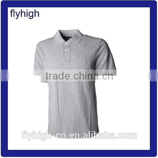 100%cotton 220gsm Pique Mesh USA Size Men's Classic Polo Shirt photo-2
