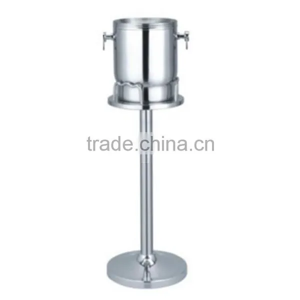 Stainless Steel Double Wall Wine Outdoor Ice Bucket With Stand photo-3