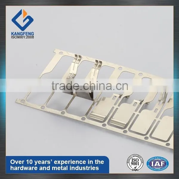 Custom Punched Progressive Stamping Electronic Parts photo-3
