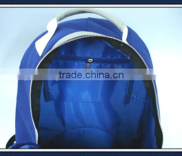 Heavy Canvas Backpack Bag With Good Quality Zipper photo-4