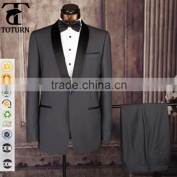 2016 Trending Products New Design Italian Style Buy Direct From China Factory Customized Pictures Formal Dress Men Wedding Suit