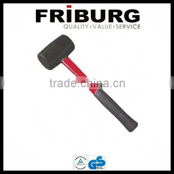RUBBER HAMMER WITH FIBERGLASS HANDLE photo-2