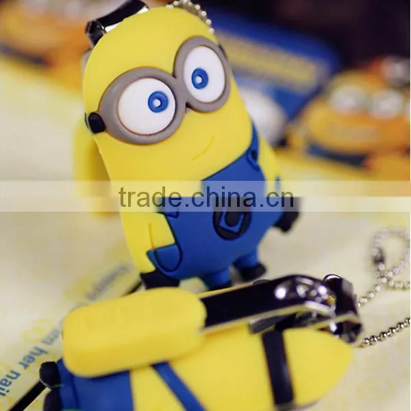 The Popular and Portable Cute Minions Nail Clipper With Blister Card/Mini Cartoon Nail Clipper For Kids/As Gifts photo-3