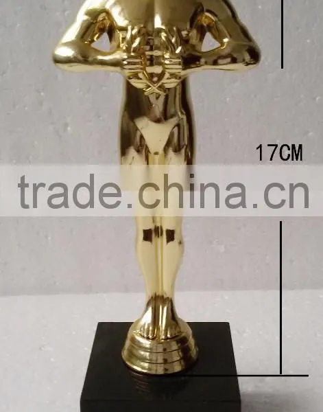 Gift Oscar,oscar Trophy, Plastic Trophy, Plastic Oscar With Marble Base photo-2