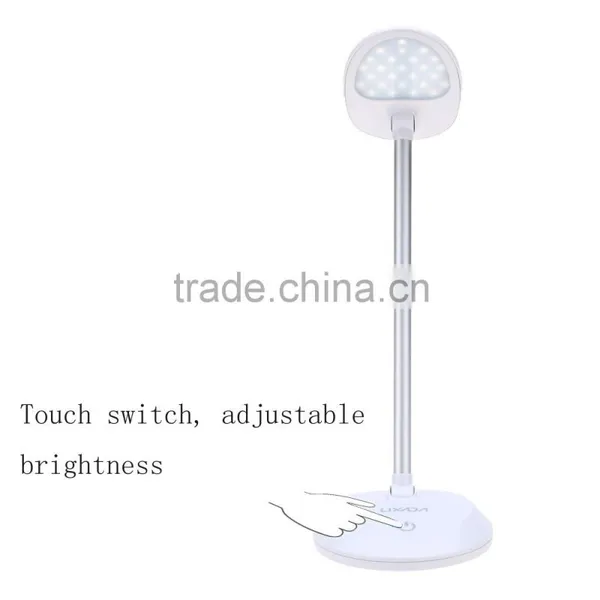 Rotational LED Touch On/Off Switch Desk Lamp Eye Protection Student Study Reading Dimmer Foldable Rechargeable Led Table Lamps photo-5