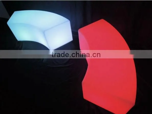 Commercial Led Circled Glowing Light Chair Led Furniture Led Table Led Chair General Use and No Folded Led Chair photo-6