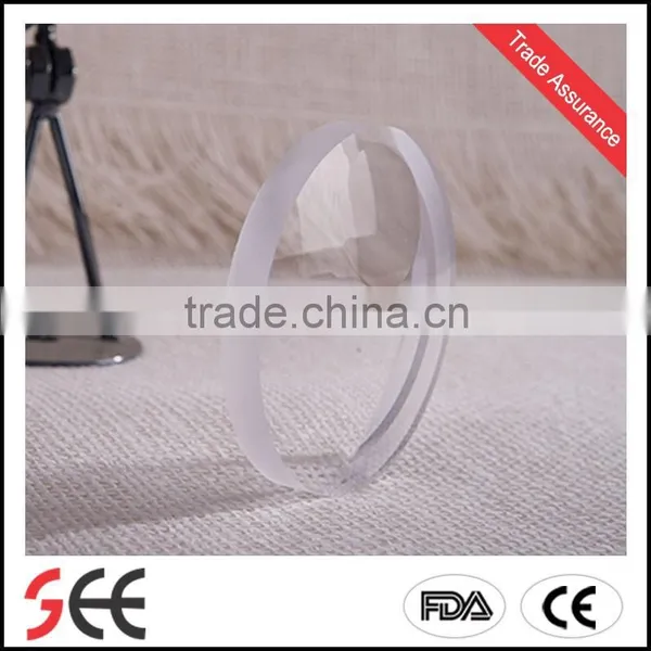 CR39 1.499 Round-Top Bifocal S/F Single Vision Photochromic Semi-finished Optical Lenses photo-4