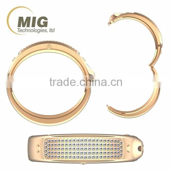 Jewellery Bluetooth Smart Bracelet Heart Rate Monitor Fashion Health Smart Bangle for IOS Android Phone photo-5