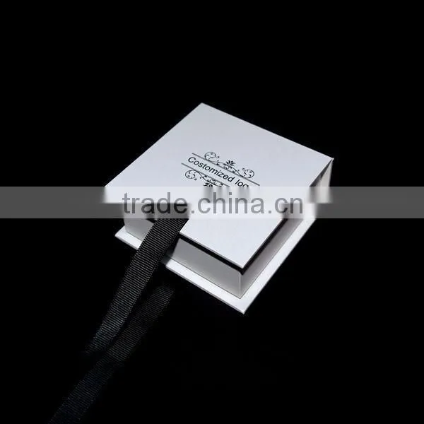 Luxury Custom High Gloss White Paper Cardboard Box Packaging for Candle photo-2