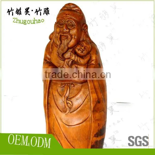 Art Collection Bamboo Root Carving Crafts photo-3