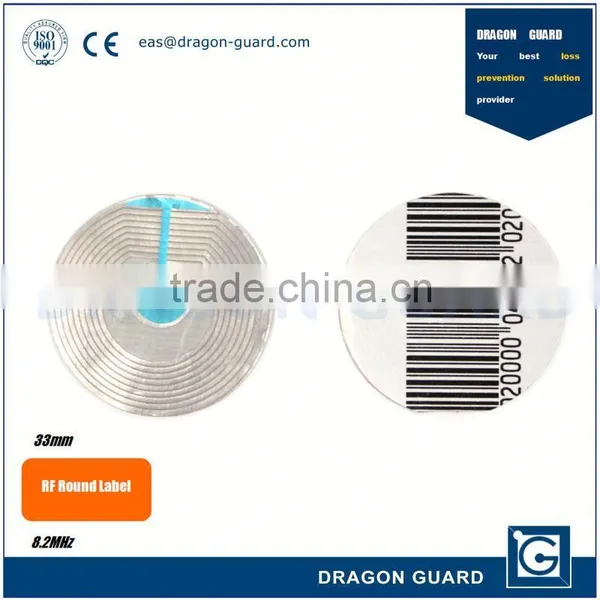 Security 8.2mhz rf Eas Soft Label & RF Alarm Eas Soft Labels & RF Eas Label photo-6
