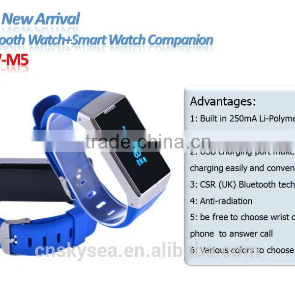 2014 Newest Style Smart Watch Bluetooth Watch and Smart Phone Companion photo-3